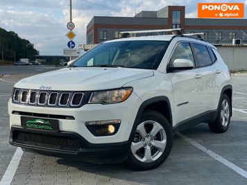 Jeep Compass, 2019, Бензин, 2.36 л., 36 тис. км, Позашляховик / Кросовер, Білий, Київ 278150 фото