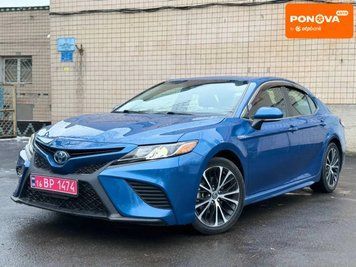 Toyota Camry, 2020 г., Гибрид (HEV), 49 тыс. км, Седан, Синий, Одесса AT-10409559 фото