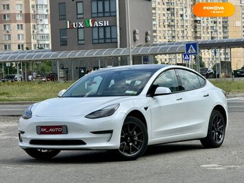 Tesla Model 3, 2021, Електро, 22 тис. км, Седан, Білий, Київ 107857 фото
