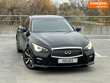 Infiniti Q50, 2016, Бензин, 3 л., 180 тис. км, Седан, Чорний, Київ 278876 фото