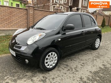 Nissan Micra, 2009, Бензин, 1.24 л., 240 тис. км, Хетчбек, Чорний, Чернівці Cars-Pr-277094 фото