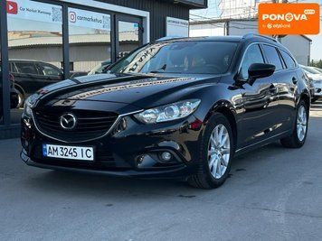 Mazda 6, 2014 р., Дизель, 264 тис. км, Універсал, Чорний, Житомир AT-10414485 фото