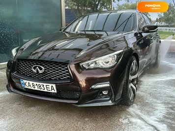 Infiniti Q50, 2017, 3 л., 125 тис. км, Седан, Коричневий, Київ Cars-Pr-244898 фото