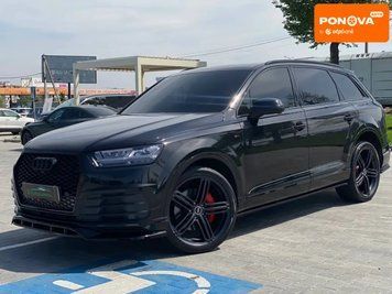 Audi Q7, 2018 р., Бензин, 88 тис. км, Позашляховик / Кросовер, Чорний, Київ AT-10417305 фото