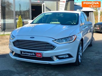 Ford Fusion, 2016, Гібрид (HEV), 2 л., 132 тис. км, Седан, Білий, Вінниця 280496 фото