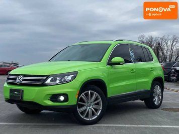 Volkswagen Tiguan, 2012 р., Бензин, 214 тис. км, Позашляховик / Кросовер, Зелений, Київ AT-10413104 фото