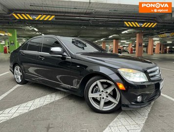 Mercedes-Benz C-Class, 2008, Газ пропан-бутан / Бензин, 3 л., 290 тис. км, Седан, Чорний, Київ 279259 фото