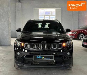 Jeep Compass, 2024 р., Бензин, 9 тис. км, Позашляховик / Кросовер, Чорний, Кам'янське (Дніпродзержинськ) AT-10416890 фото