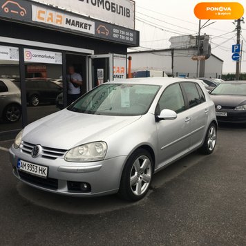 Volkswagen Golf V, 2005, Дизель, 2 л., 304 тис. км, Хетчбек, Сірий, Житомир 201966 фото