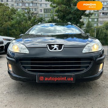 Peugeot 407, 2006, Газ пропан-бутан / Бензин, 1.75 л., 271 тис. км, Універсал, Чорний, Суми 203797 фото