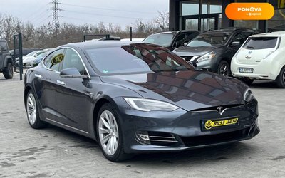 Tesla Model S, 2018, Електро, 114 тыс. км, Лифтбек, Серый, Черновцы 42860 фото