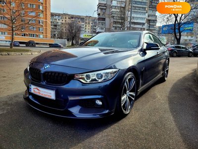 BMW 4 Series, 2014, Бензин, 2.98 л., 186 тыс. км, Купе, Серый, Одесса 21930 фото
