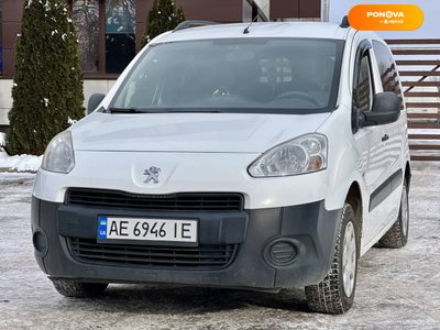 Peugeot Partner, 2014, Дизель, 1.6 л., 219 тис. км, Мінівен, Білий, Дніпро (Дніпропетровськ) 10829 фото