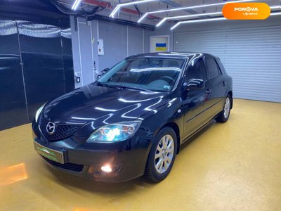 Mazda 3, 2007, Бензин, 1.6 л., 171 тис. км, Хетчбек, Чорний, Київ 4734 фото