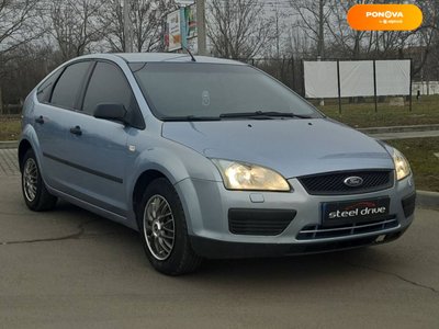 Ford Focus, 2005, Бензин, 1.6 л., 189 тис. км, Хетчбек, Синій, Миколаїв 18450 фото