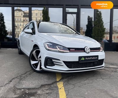 Volkswagen Golf GTI, 2019, Бензин, 1.98 л., 68 тис. км, Хетчбек, Білий, Київ 32486 фото