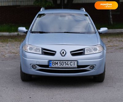 Renault Megane, 2007, Газ пропан-бутан / Бензин, 1.6 л., 200 тыс. км, Универсал, Синий, Ромни Cars-Pr-68843 фото