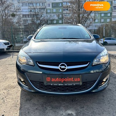 Opel Astra, 2014, Дизель, 1.6 л., 233 тис. км, Універсал, Зелений, Суми 30052 фото