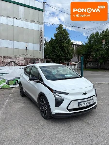 Chevrolet Bolt EUV, 2022 р., Електро, 37 тис. км, Хетчбек, Білий, Запоріжжя AT-10418056 фото