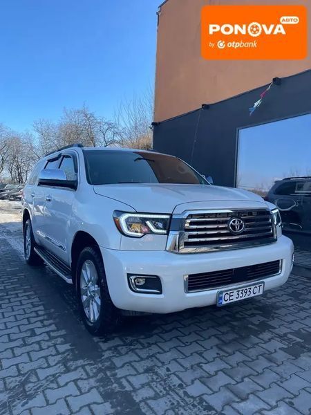 Toyota Sequoia, 2015 г., Бензин, 130 тыс. км, Внедорожник / Кроссовер, Белый, Черновцы AT-10411360 фото