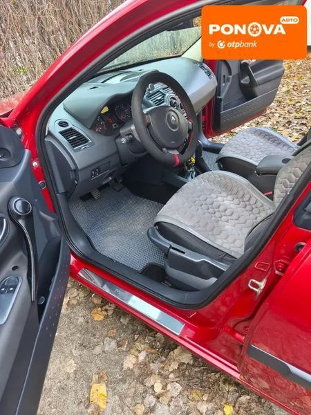 Renault Megane, 2006 г., Газ пропан-бутан / Бензин, 310 тыс. км, Седан, Красный, Запорожье AT-10405057 фото