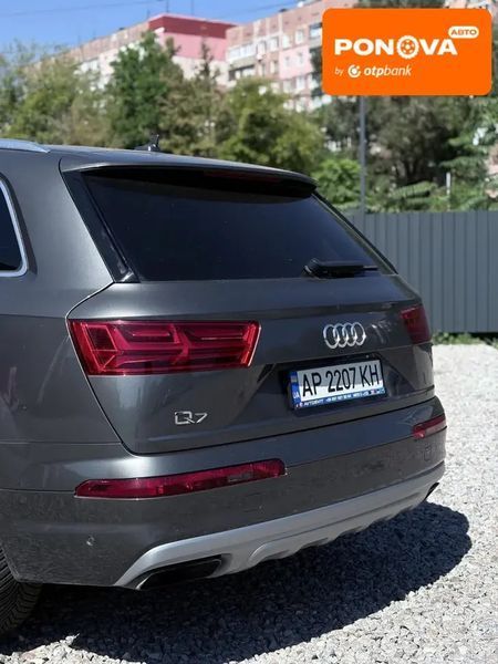 Audi Q7, 2018 р., Бензин, 76 тис. км, Позашляховик / Кросовер, Сірий, Дніпро (Дніпропетровськ) AT-10403273 фото