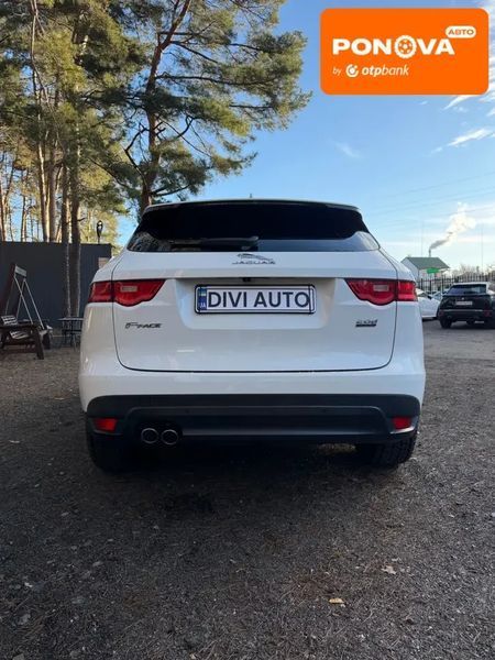 Jaguar F-Pace, 2016 р., Дизель, 235 тис. км, Позашляховик / Кросовер, Білий, Київ AT-10411174 фото