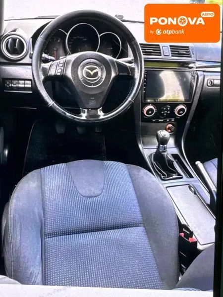 Mazda 3, 2006 р., Бензин, 219 тис. км, Седан, Сірий, Михайлівка AT-10410321 фото