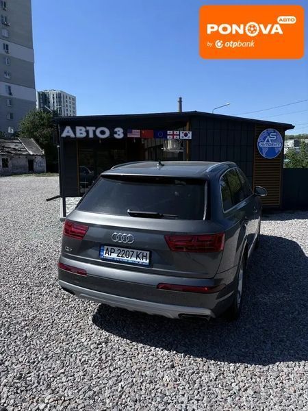 Audi Q7, 2018 р., Бензин, 76 тис. км, Позашляховик / Кросовер, Сірий, Дніпро (Дніпропетровськ) AT-10403273 фото