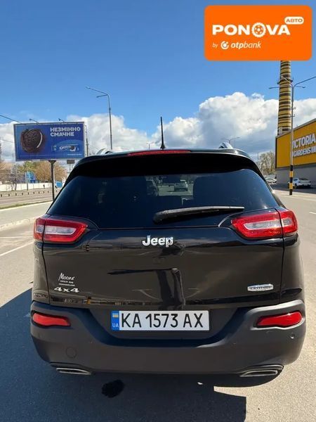 Jeep Cherokee, 2016 р., Бензин, 159 тис. км, Позашляховик / Кросовер, Чорний, Київ AT-10417219 фото