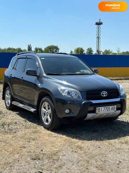 Toyota RAV4, 2008, Бензин, 2 л., 63 тис. км, Позашляховик / Кросовер, Сірий, Кременчук 109535 фото