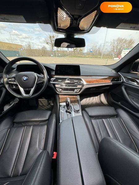 BMW 5 Series, 2019, Бензин, 2 л., 71 тис. км, Седан, Чорний, Київ 45697 фото