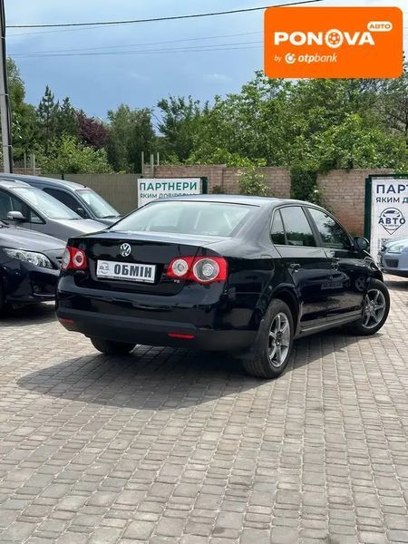 Volkswagen Jetta, 2006 р., Бензин, 326 тис. км, Седан, Чорний, Кривий Ріг AT-10422520 фото