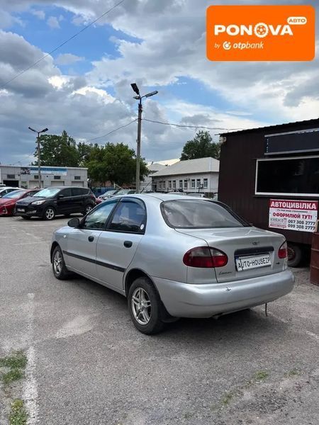 Daewoo Lanos, 2006 р., Газ пропан-бутан / Бензин, 245 тис. км, Седан, Сірий, Запоріжжя AT-10418125 фото