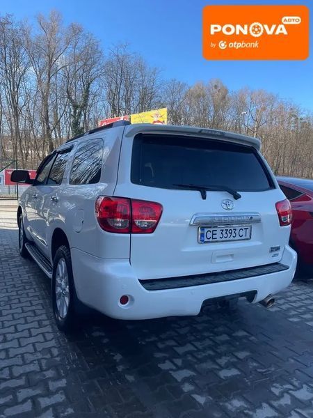 Toyota Sequoia, 2015 г., Бензин, 130 тыс. км, Внедорожник / Кроссовер, Белый, Черновцы AT-10411360 фото