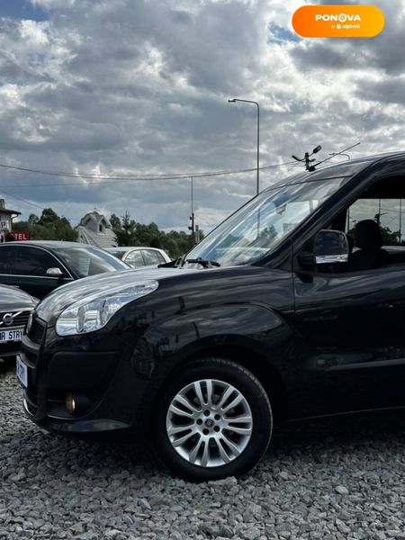 Fiat Doblo, 2013, Дизель, 1.6 л., 177 тис. км, Мінівен, Чорний, Стрий 47043 фото