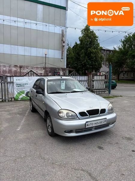 Daewoo Lanos, 2006 р., Газ пропан-бутан / Бензин, 245 тис. км, Седан, Сірий, Запоріжжя AT-10418125 фото