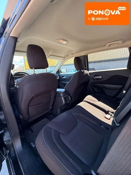 Jeep Cherokee, 2016 р., Бензин, 159 тис. км, Позашляховик / Кросовер, Чорний, Київ AT-10417219 фото