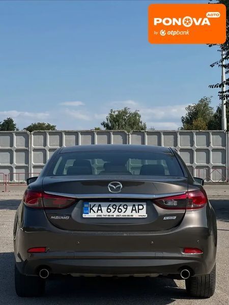 Mazda 6, 2017 г., Бензин, 138 тыс. км, Седан, Коричневый, Днепр (Днепропетровск) AT-10427293 фото