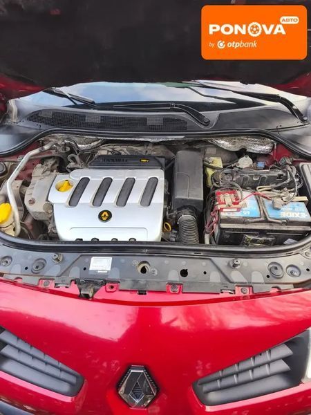 Renault Megane, 2006 г., Газ пропан-бутан / Бензин, 310 тыс. км, Седан, Красный, Запорожье AT-10405057 фото