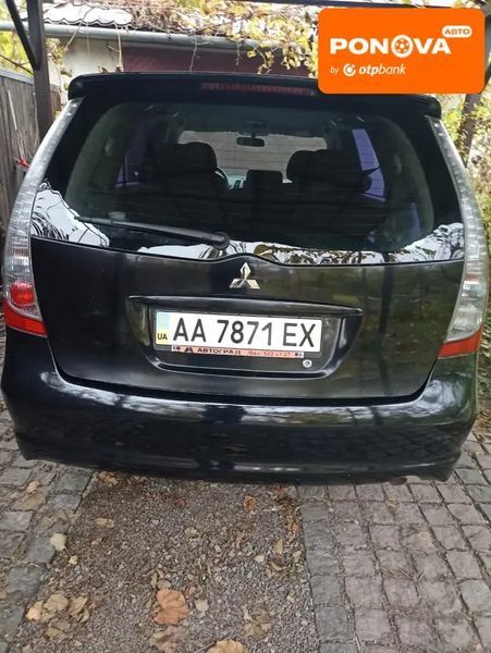 Mitsubishi Grandis, 2008 р., Бензин, 148 тис. км, Універсал, Чорний, Київ AT-10404377 фото