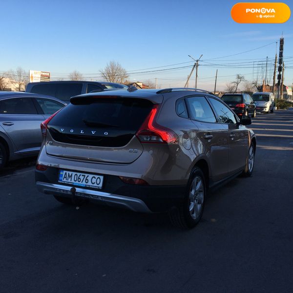 Volvo V40, 2014, Дизель, 1.6 л., 247 тис. км, Хетчбек, Коричневий, Житомир 13919 фото