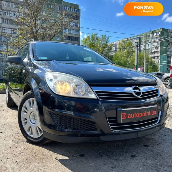 Opel Astra, 2008, Дизель, 1.69 л., 288 тыс. км, Универсал, Чорный, Сумы 39050 фото