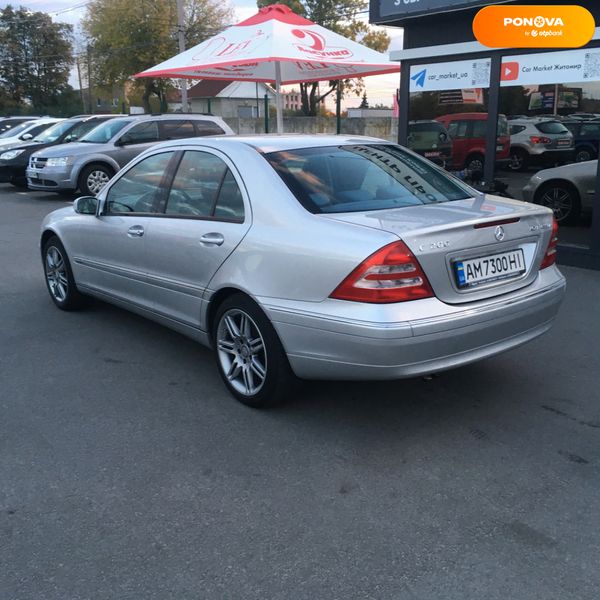 Mercedes-Benz C 180, 2002, Бензин, 1.8 л., 81 тыс. км, Седан, Серый, Житомир 4423 фото