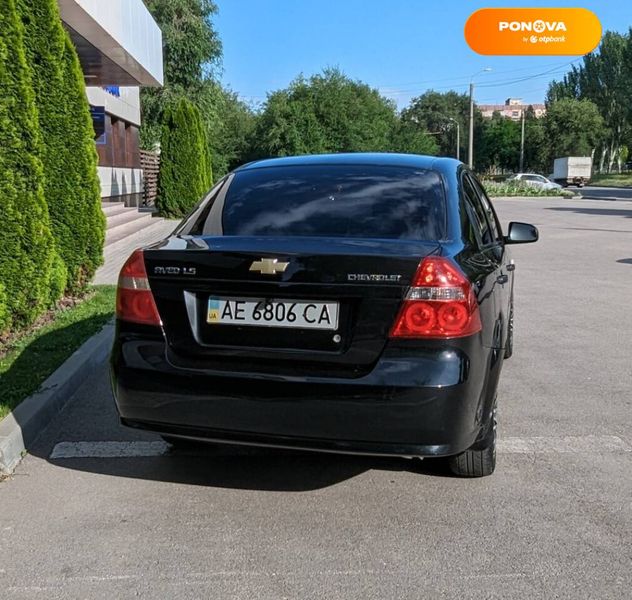 Chevrolet Aveo, 2007, Газ пропан-бутан / Бензин, 1.5 л., 179 тыс. км, Седан, Чорный, Днепр (Днепропетровск) Cars-Pr-65138 фото