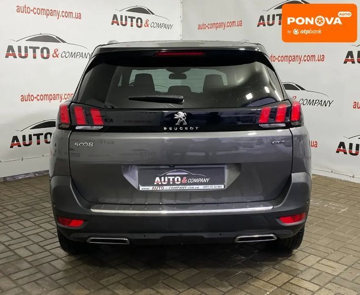 Peugeot 5008, 2019 г., Дизель, 169 тыс. км, Внедорожник / Кроссовер, Серый, Львов AT-10410419 фото