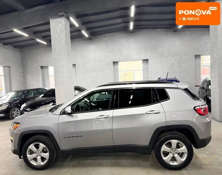 Jeep Compass, 2018 р., Бензин, 135 тис. км, Позашляховик / Кросовер, Сірий, Кам'янське (Дніпродзержинськ) AT-10412885 фото