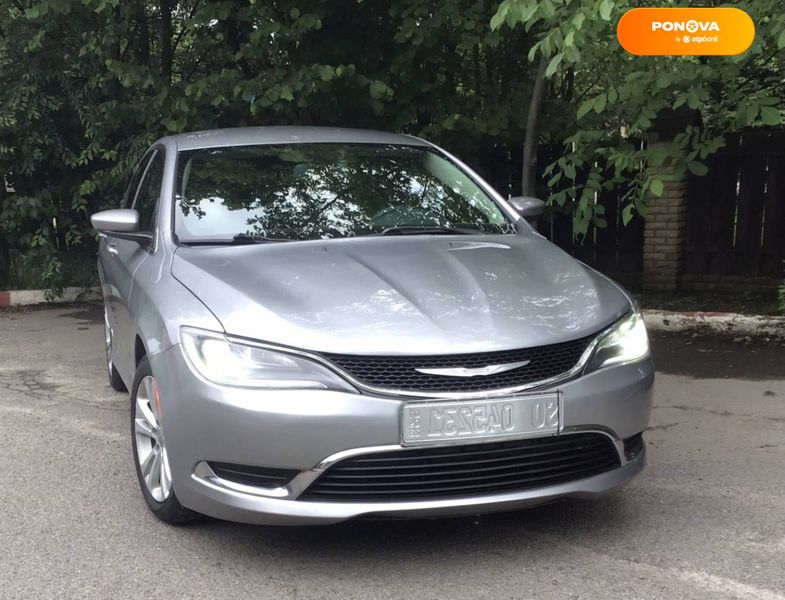 Chrysler 200, 2016, Бензин, 2.4 л., 134 тис. км, Седан, Сірий, Київ Cars-Pr-67323 фото