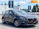 Mazda 3, 2016, Бензин, 2 л., 75 тис. км, Хетчбек, Сірий, Київ 107502 фото 1