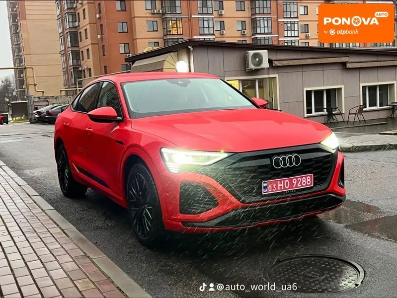Audi e-tron, 2023 р., Електро, 50 тис. км, Позашляховик / Кросовер, Червоний, Дніпро (Дніпропетровськ) AT-10407011 фото